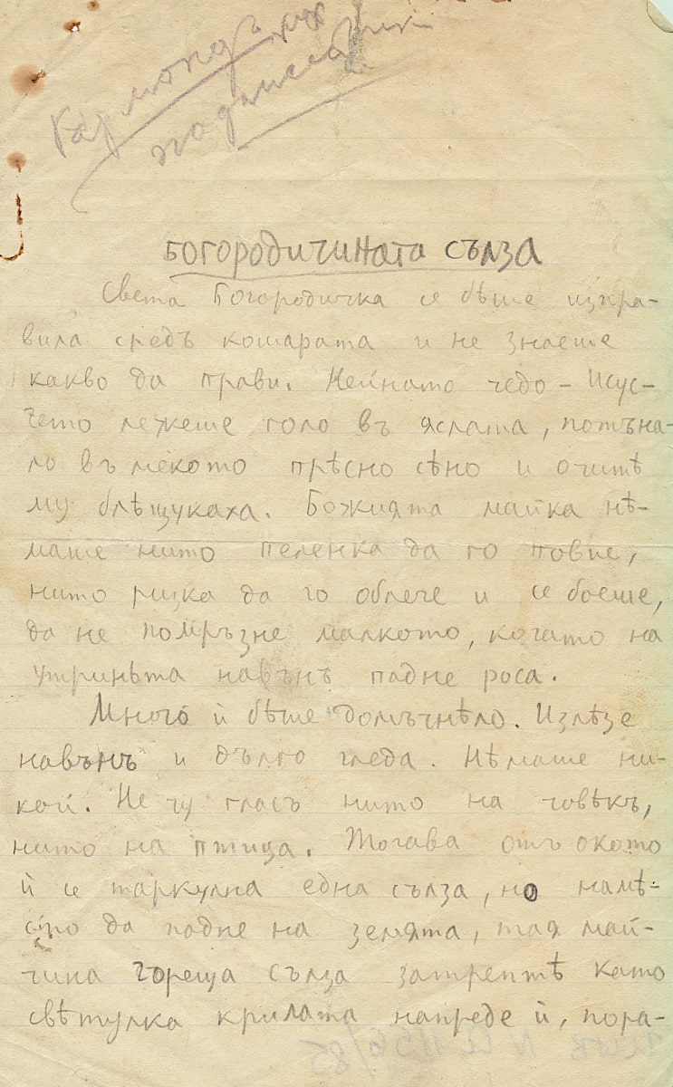 Богородична сълза