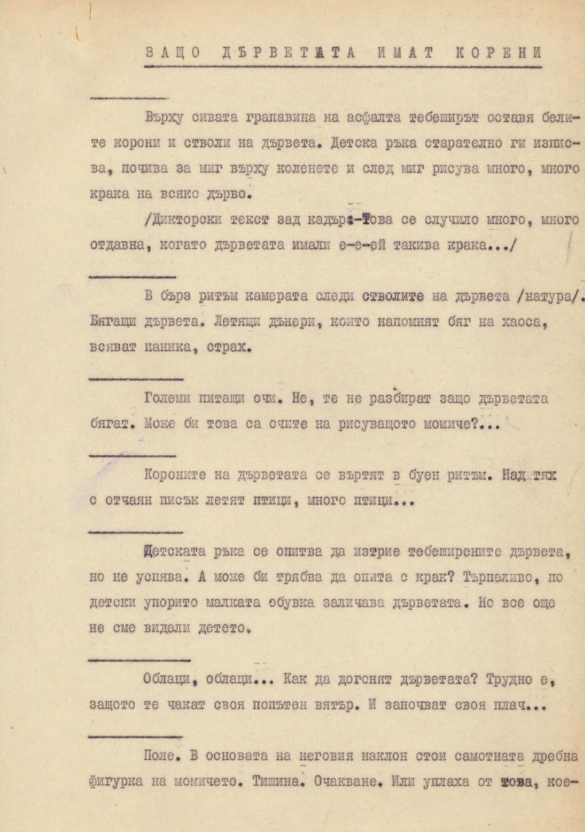Защо дърветата имат корени